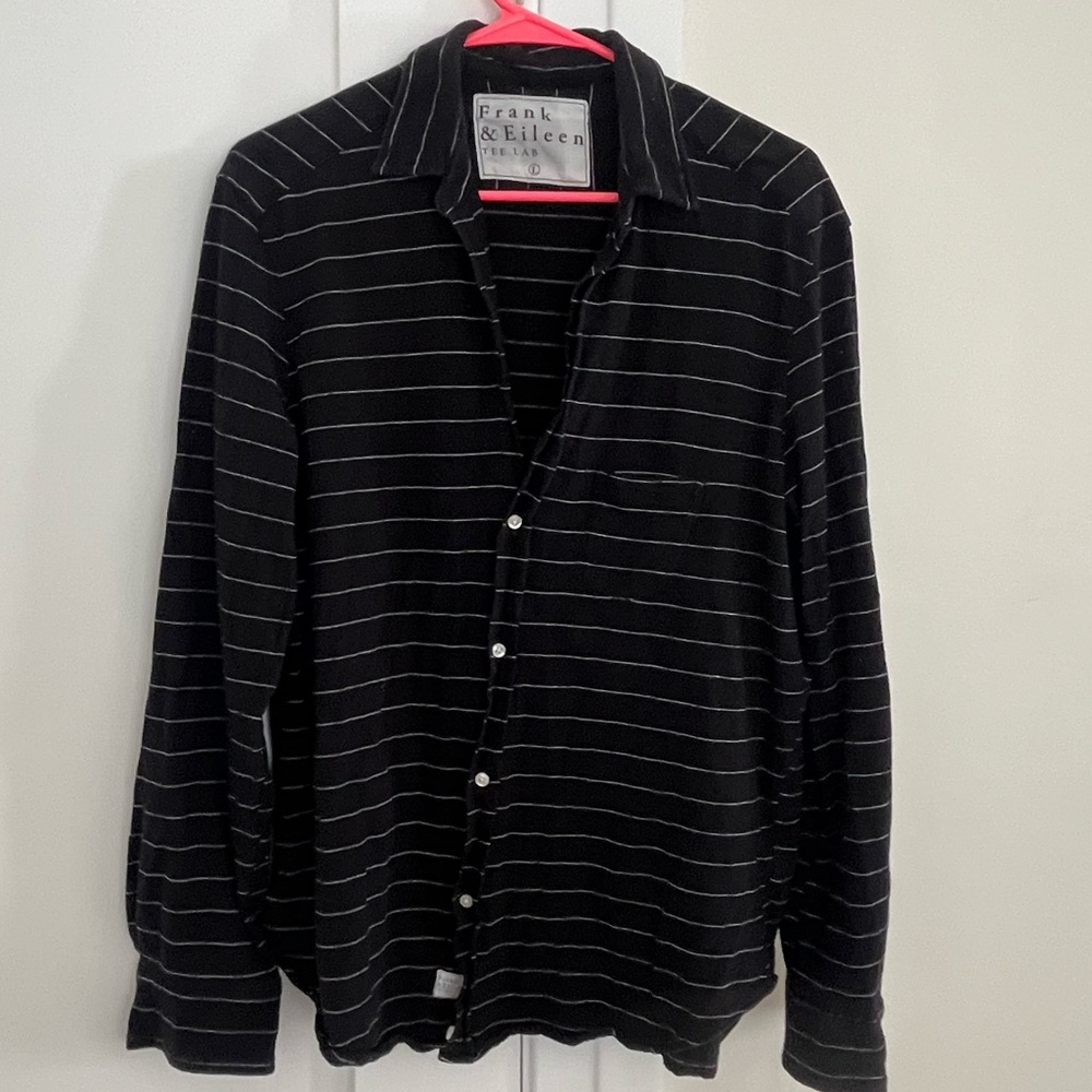 Frank & Eileen TeeLab Striped Button Down Shirt
